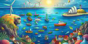 Economia Azul: Explorando o Potencial dos Oceanos