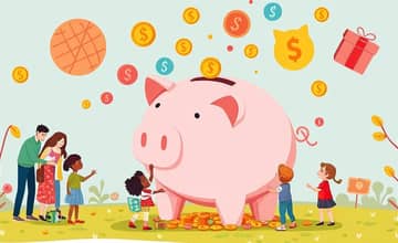 Educação Financeira para Crianças: Construindo Hábitos Saudáveis Desde Cedo